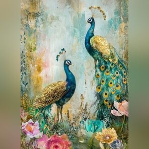 3pc/ Beautiful Peacock Prints SPECIAL